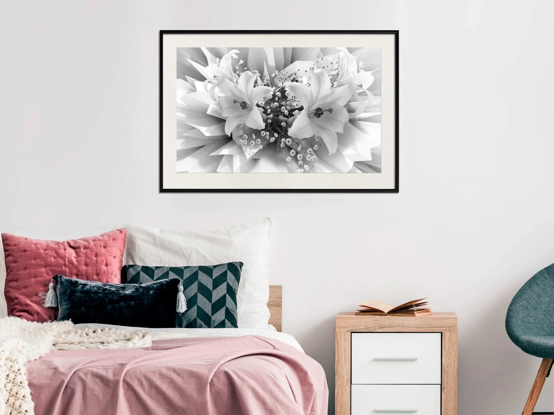 Poster 'Crystal Lillies'