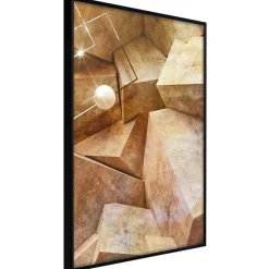 Poster 'Cubic Rocks'