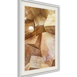 Poster 'Cubic Rocks'