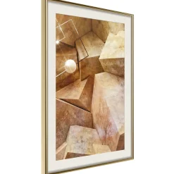 Poster 'Cubic Rocks'