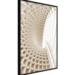 Poster 'Curved Library'