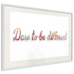 Poster 'Dare To Be Different'