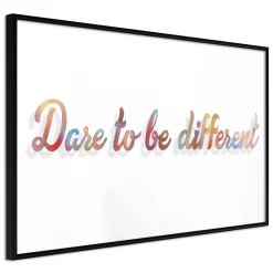 Poster 'Dare To Be Different'