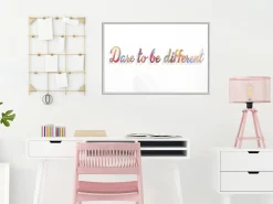 Poster 'Dare To Be Different'