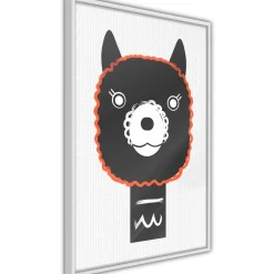 Poster 'Decorative Alpaca'