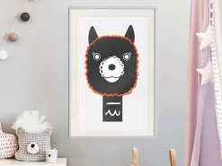 Poster 'Decorative Alpaca'