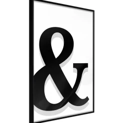 Poster 'Decorative Letter'