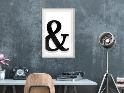 Poster 'Decorative Letter'