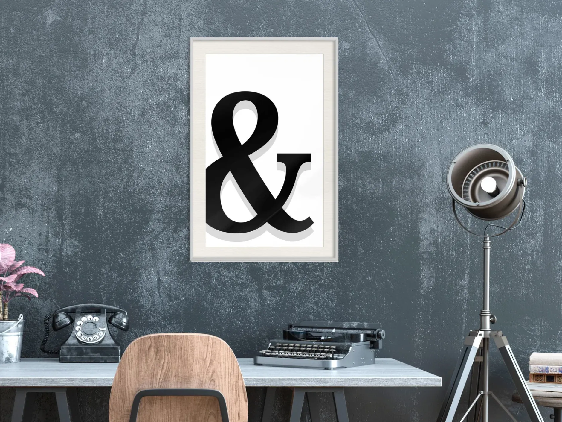 Poster 'Decorative Letter'