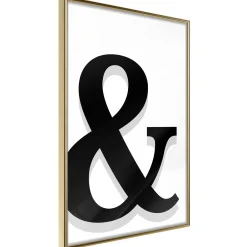 Poster 'Decorative Letter'