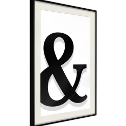 Poster 'Decorative Letter'