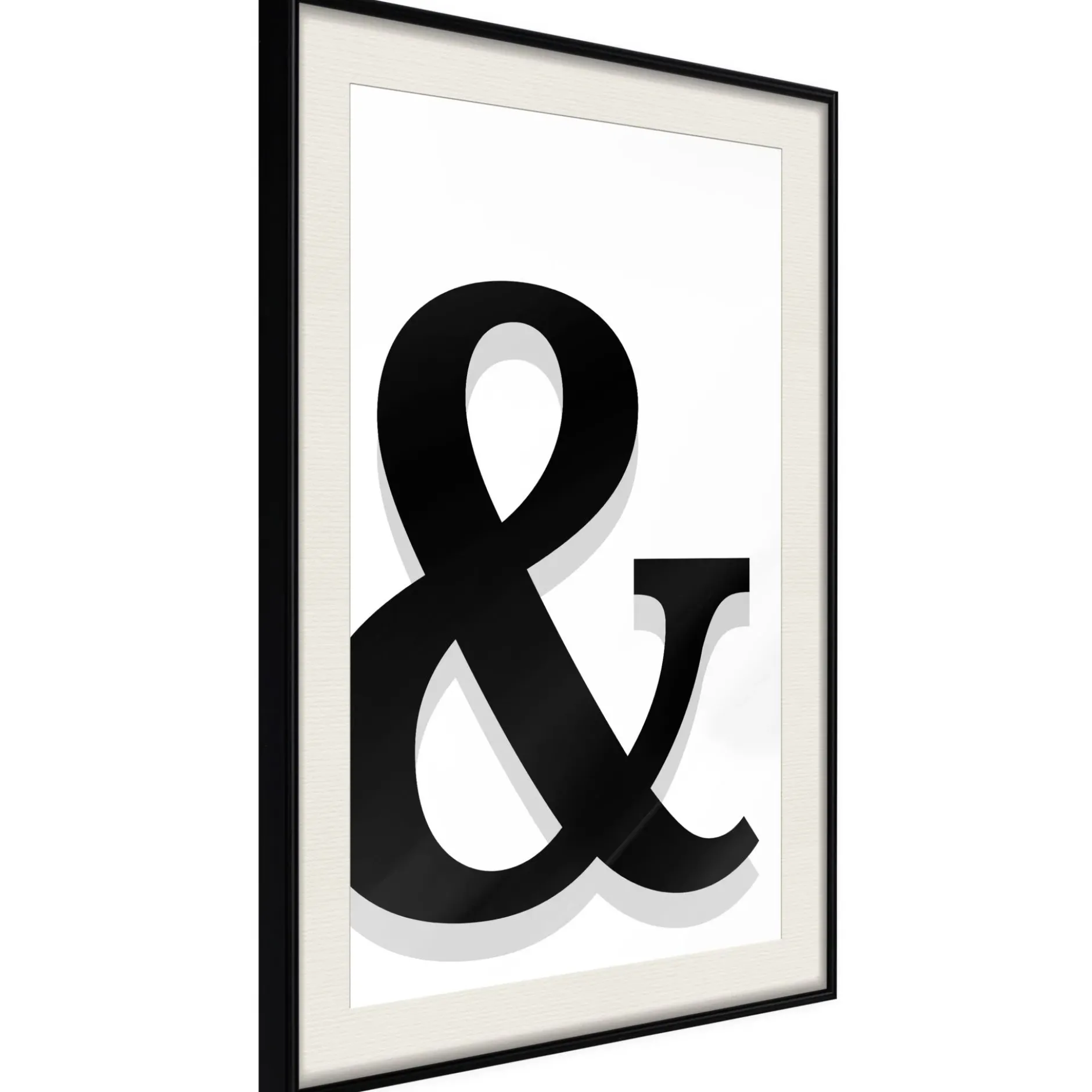 Poster 'Decorative Letter'