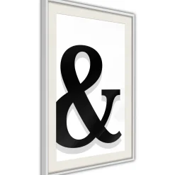 Poster 'Decorative Letter'