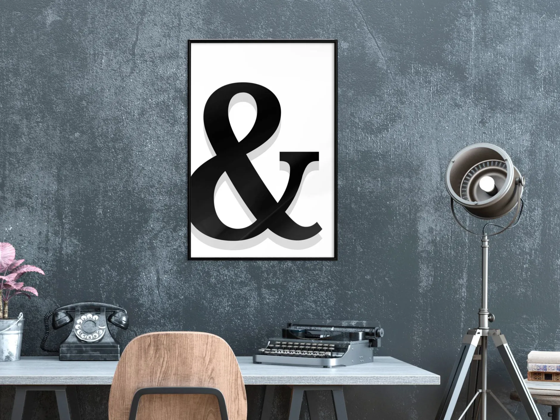 Poster 'Decorative Letter'