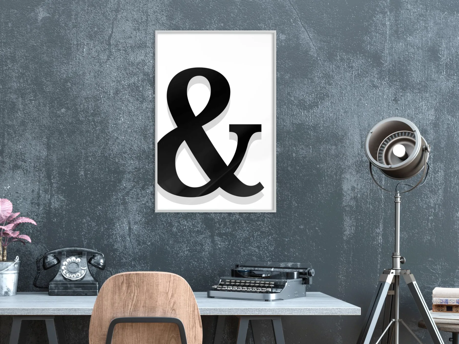 Poster 'Decorative Letter'