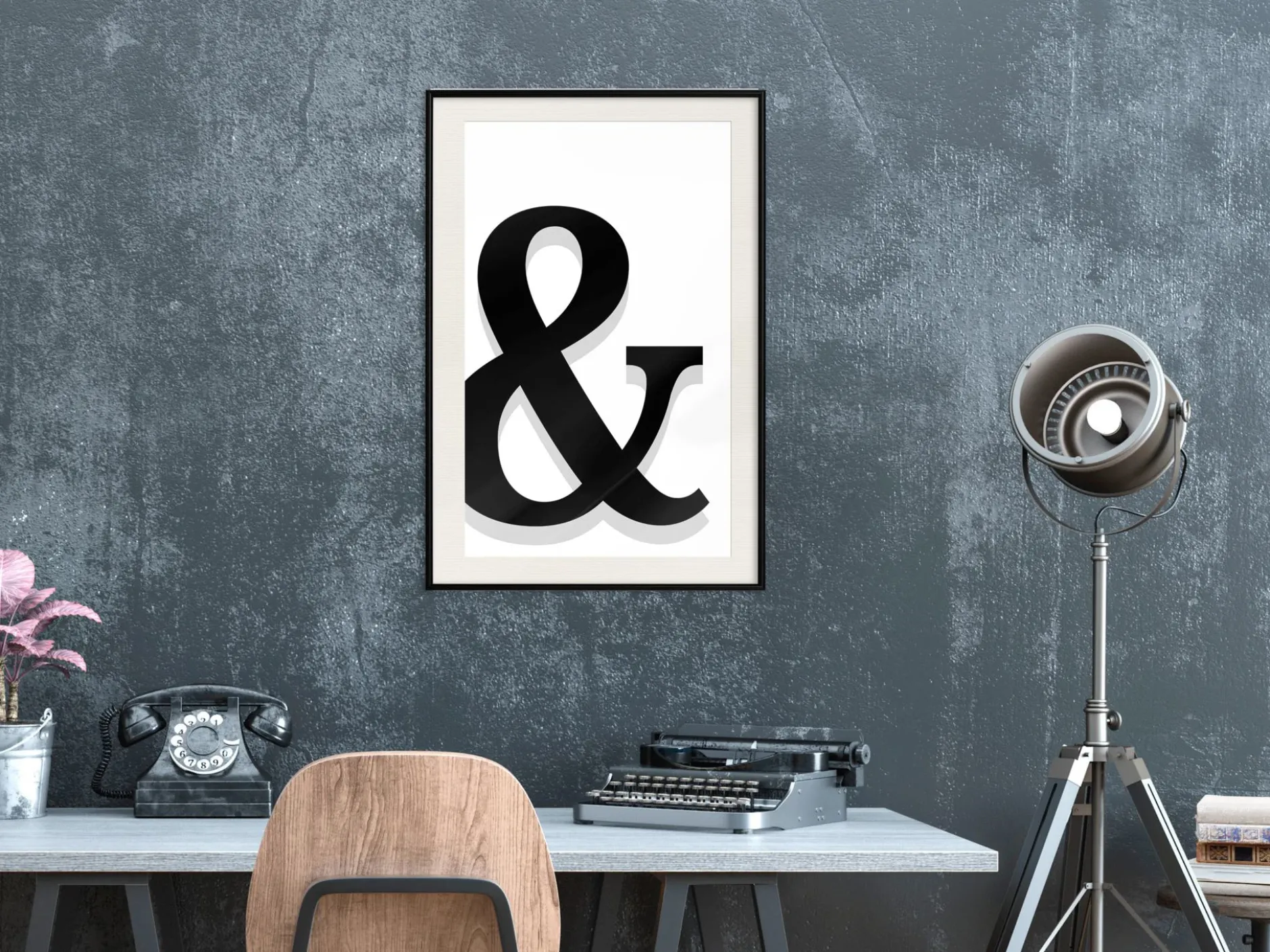 Poster 'Decorative Letter'