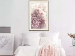 Poster 'Delicate Peonies'