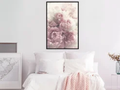Poster 'Delicate Peonies'
