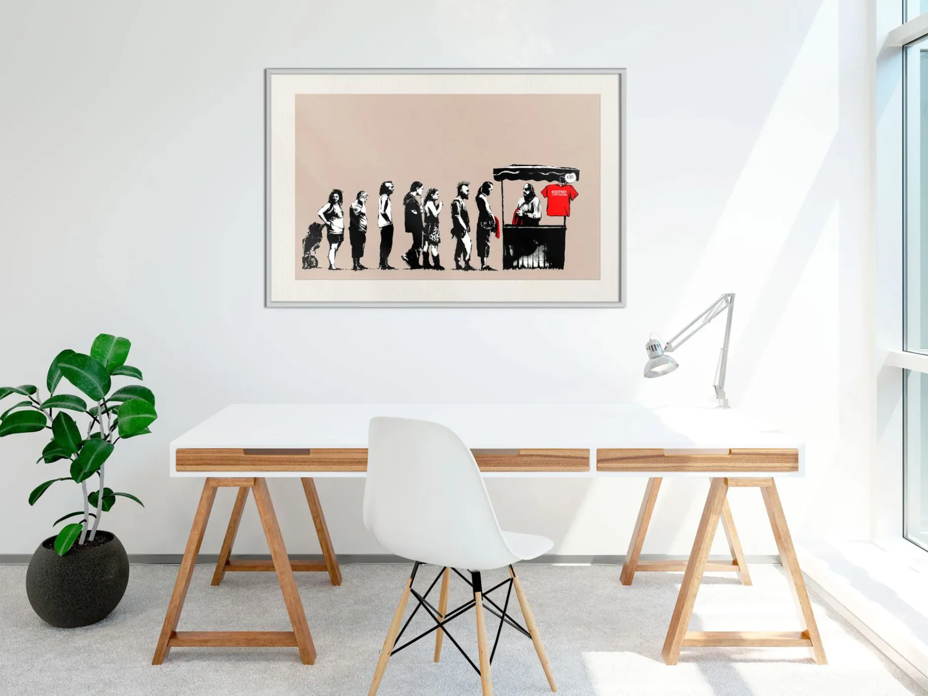 Poster 'Destroy Capitalism'