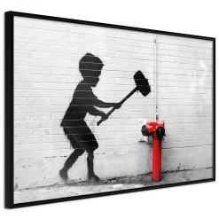 Poster 'Destroy Hydrant'