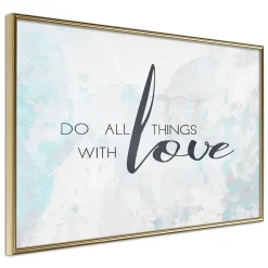 Poster 'Do All Things With Love'
