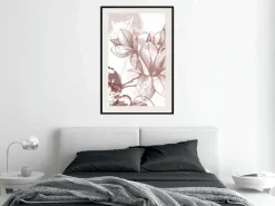 Poster 'Drawn Flower'