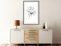 Poster 'Drawn Flowers'