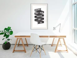 Poster 'Dreams don't work'