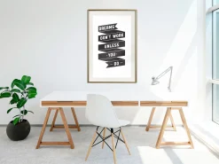Poster 'Dreams don't work'