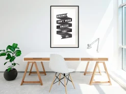 Poster 'Dreams don't work'