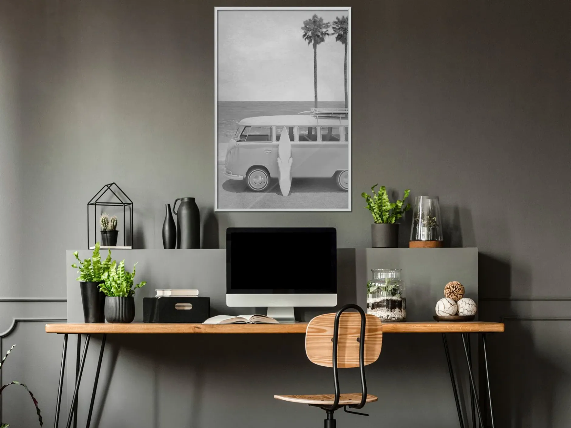 Poster 'Hippie Van II'