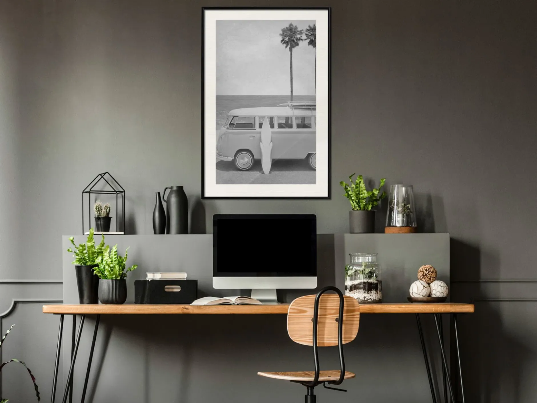 Poster 'Hippie Van II'