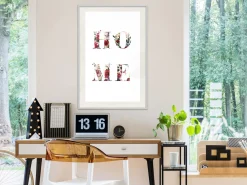 Poster 'Home in Flowers'