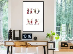 Poster 'Home in Flowers'