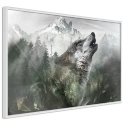 Poster 'Howling Wolf'