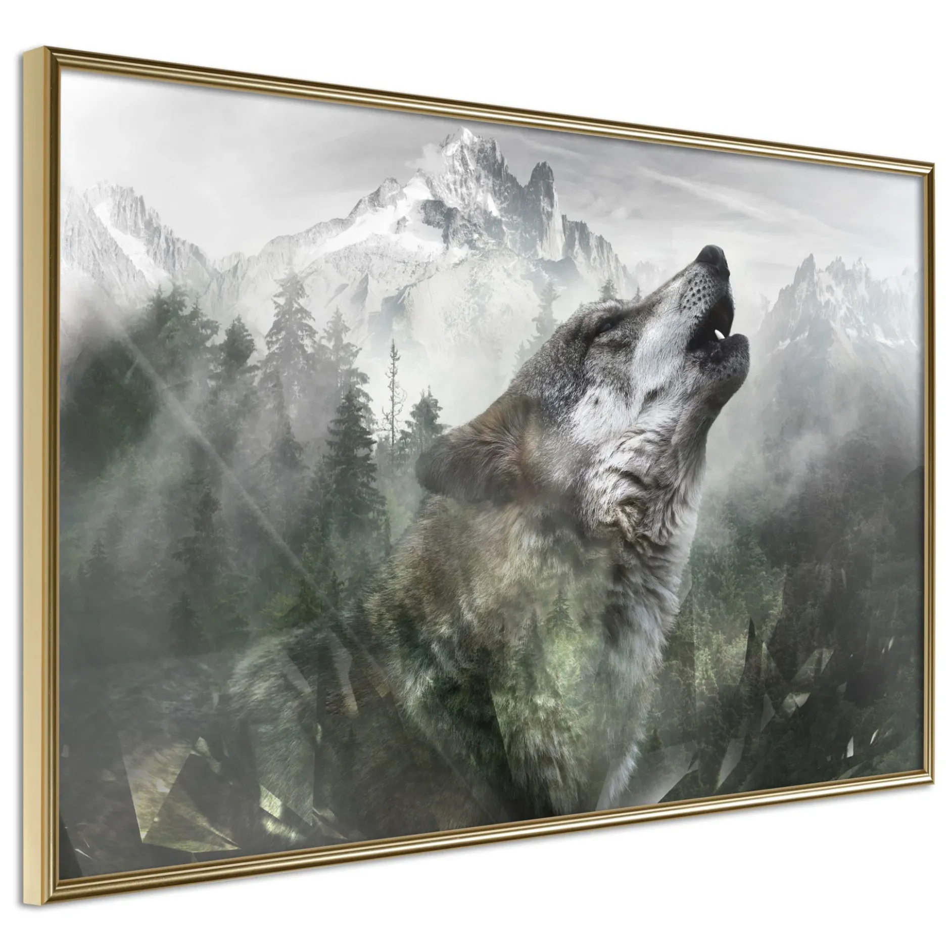 Poster 'Howling Wolf'