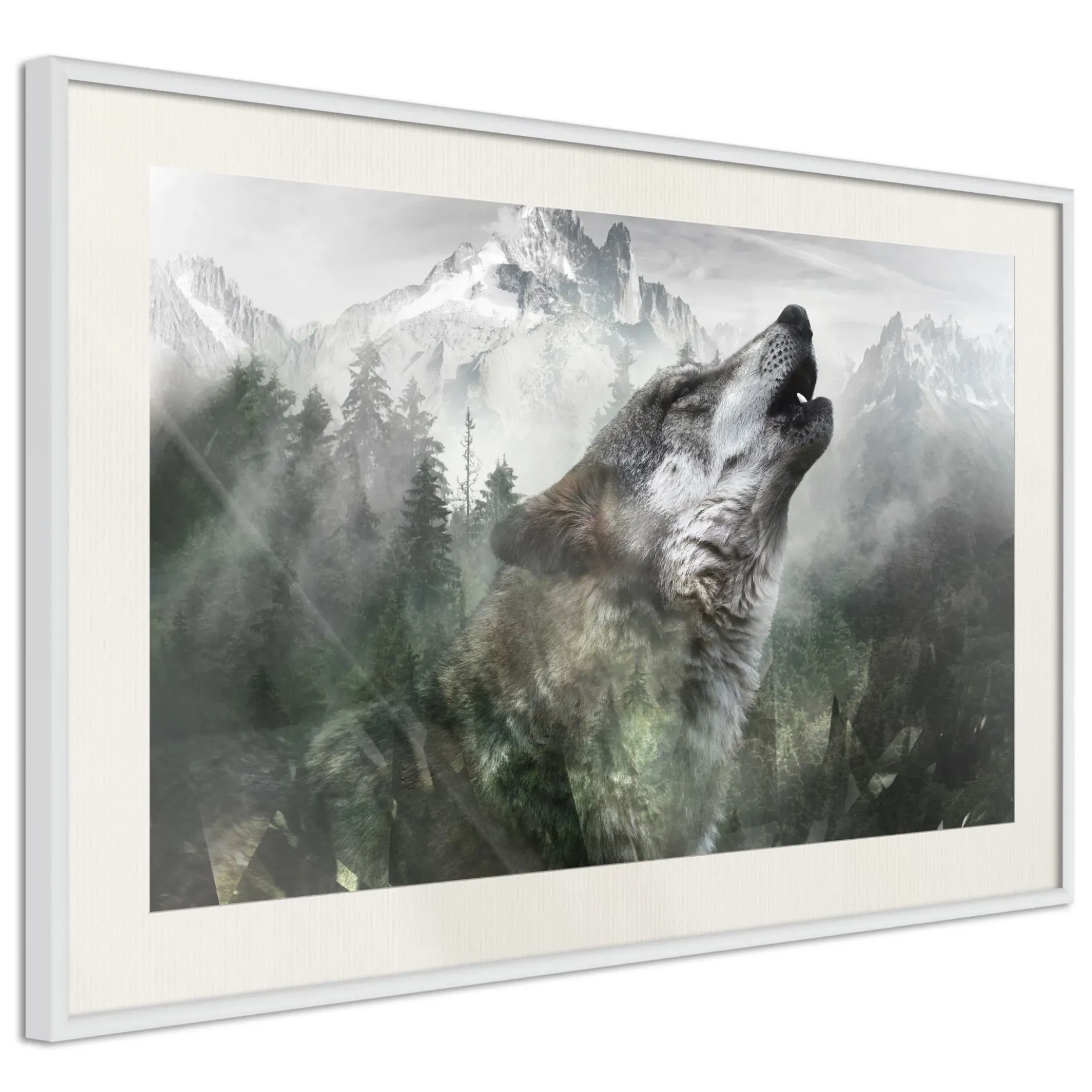 Poster 'Howling Wolf'