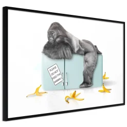 Poster 'Hungry Gorilla'