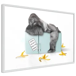 Poster 'Hungry Gorilla'