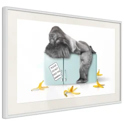 Poster 'Hungry Gorilla'