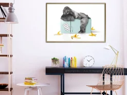 Poster 'Hungry Gorilla'