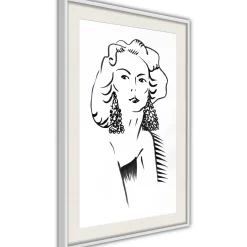 Poster 'Hypnotic Earrings'