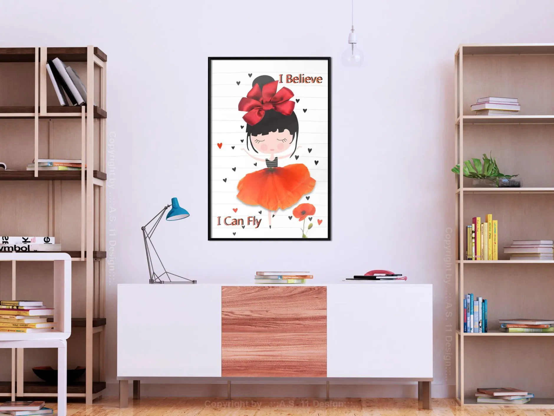 Poster 'I Believe I Can Fly'