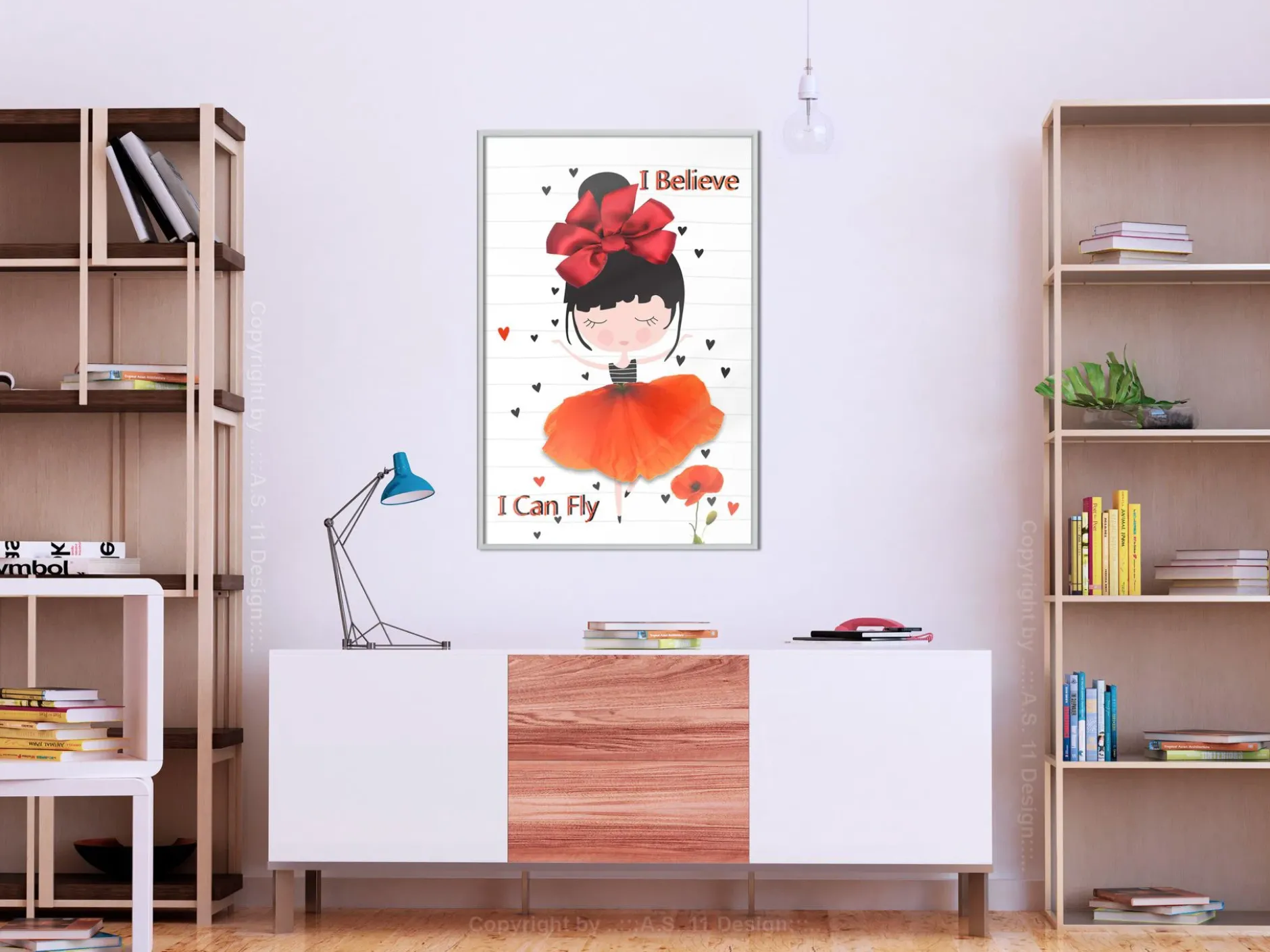 Poster 'I Believe I Can Fly'