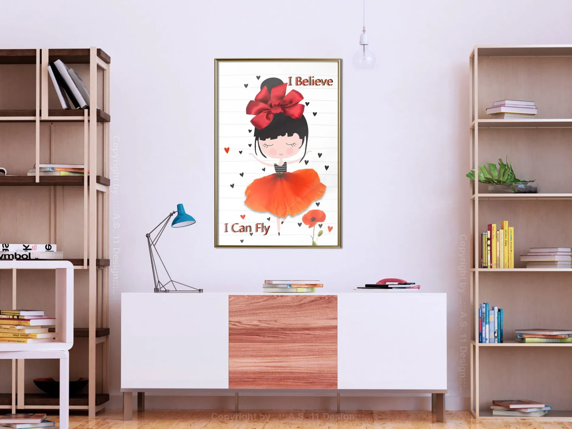 Poster 'I Believe I Can Fly'