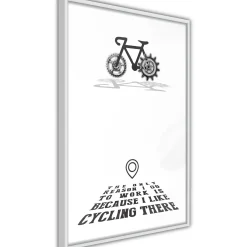 Poster 'I like Cycling'