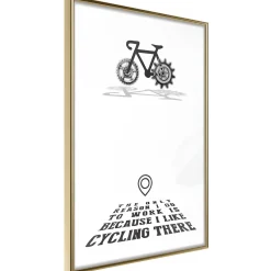 Poster 'I like Cycling'