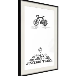 Poster 'I like Cycling'