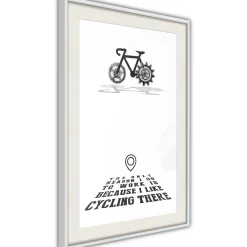 Poster 'I like Cycling'