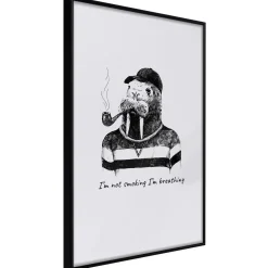 Poster 'I'm Not Smoking. I'm Breathing'
